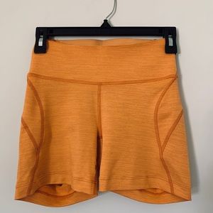 Outdoor Voices Orange TechSweat Shorts XS